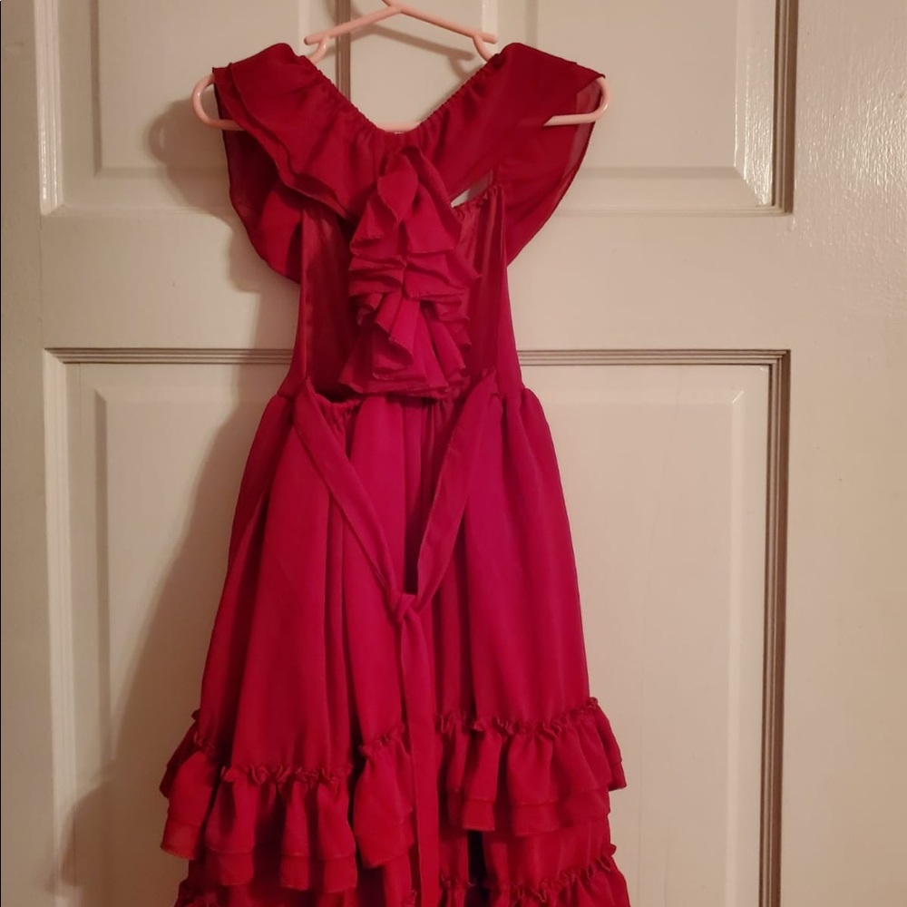 Ruffle Maxi Dress - Baileys Blossoms